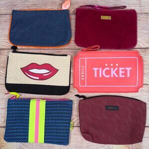 Collection of Ipsy Cosmetic Bags